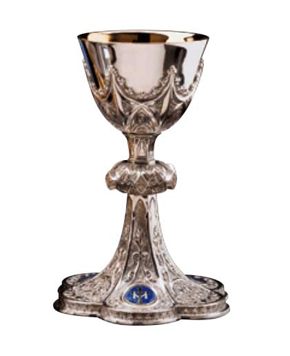 Sterling Silver Gothic Ornate Ciborium