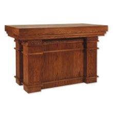 Red Oak Communion Altar