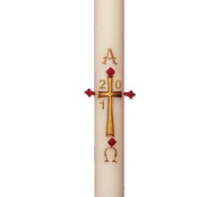 "The Cross" Paschal Candle