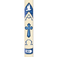 "Serenity" Paschal Candles