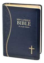 Blue St Joseph New Catholic Bible