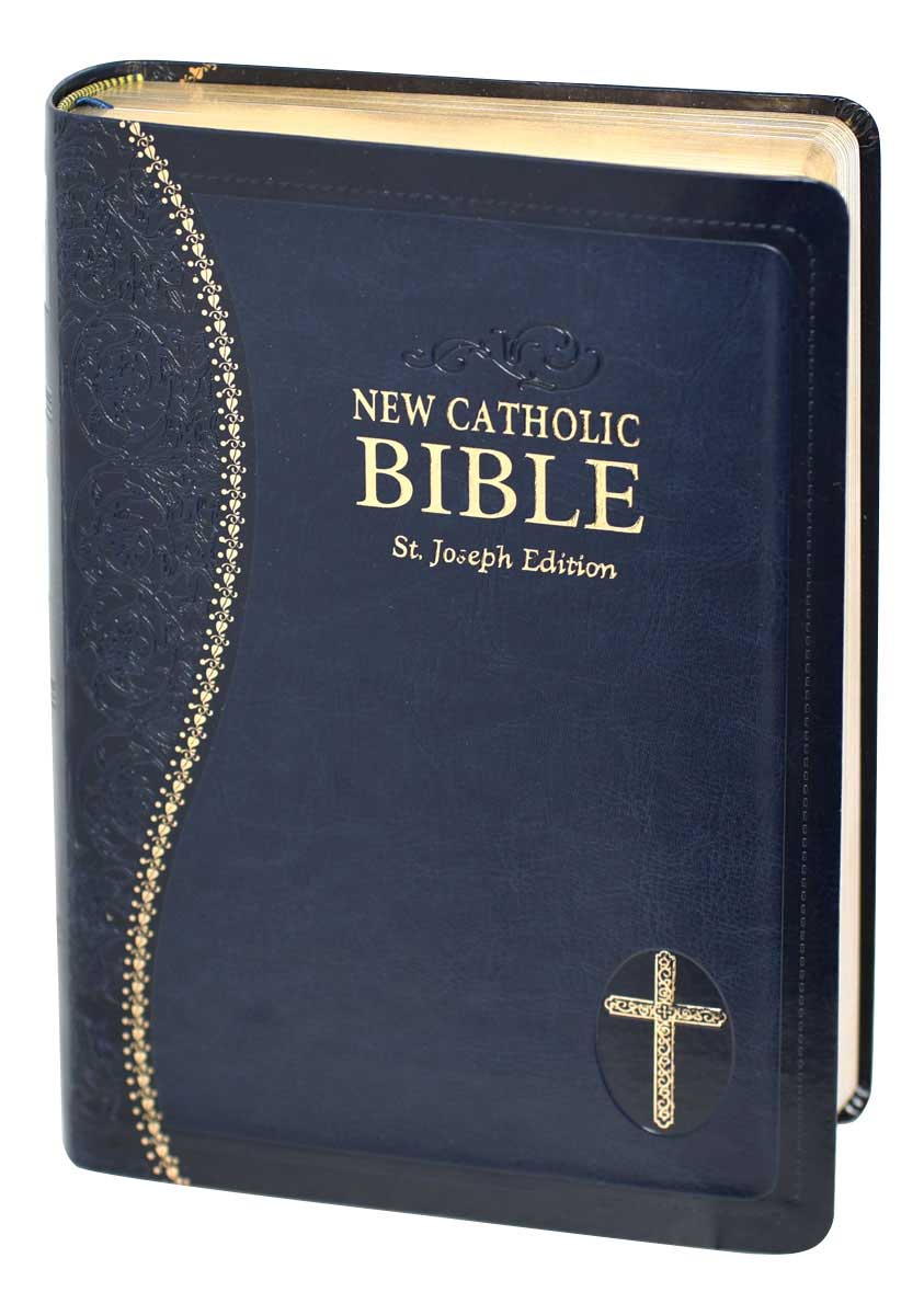 Blue St Joseph New Catholic Bible