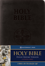 DOUAY-RHEIMS BIBLE - BLACK