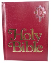 Burgundy Cover John Paul II World Family Bible