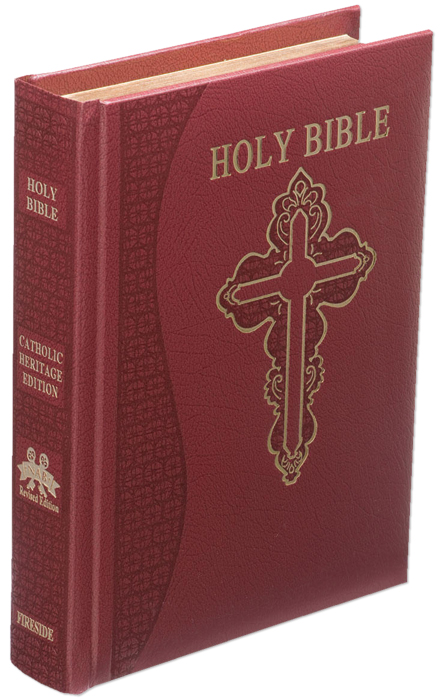 NABRE Catholic Wedding Bible - Burgundy and Gold