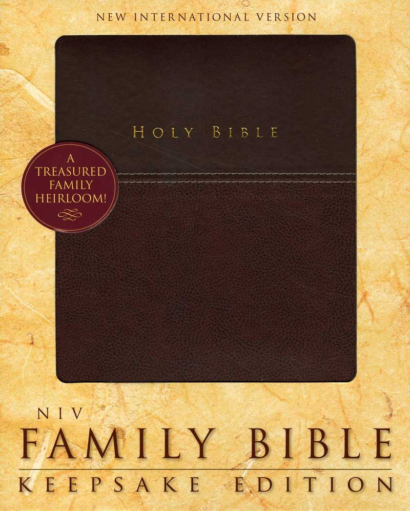 NIV Family Keepsake Bible