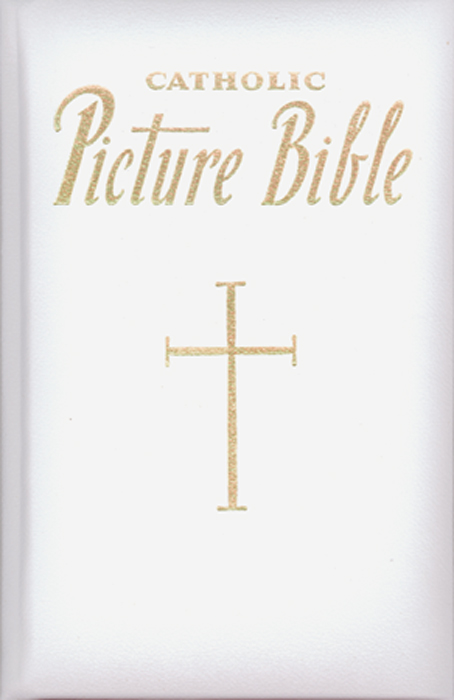 *WHITE CATHOLIC PICTURE BIBLE