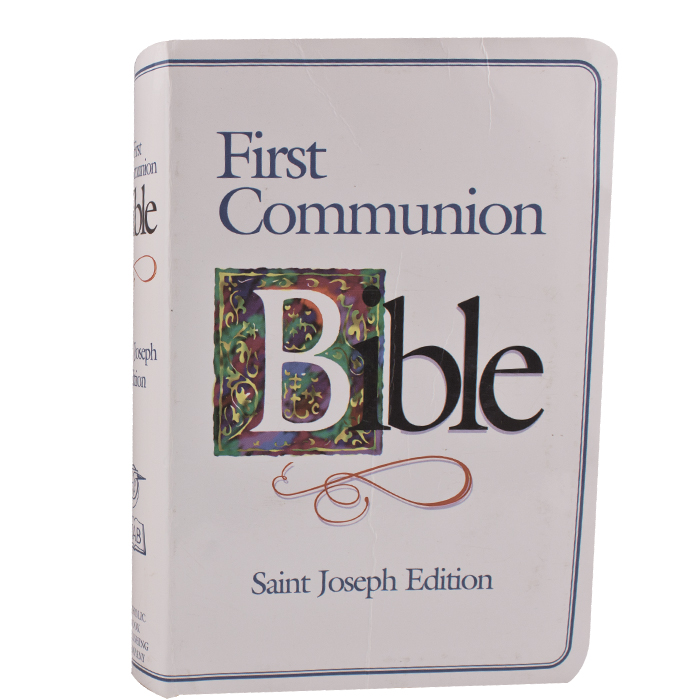 Blue Children's First Communion Bible