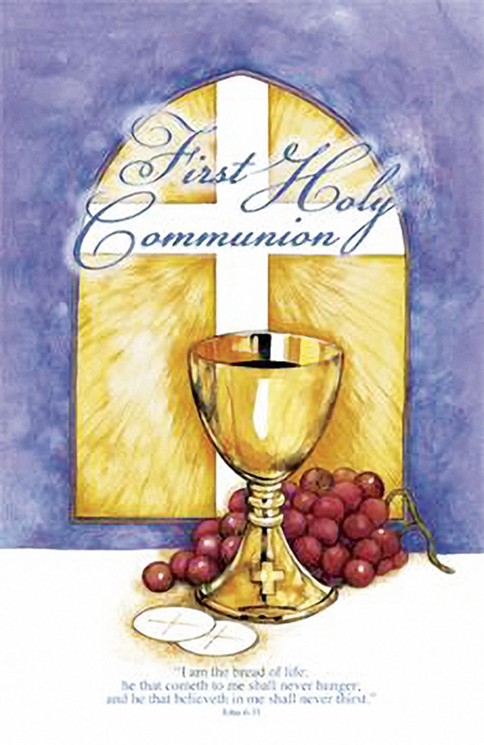 First Holy Communion Bulletin