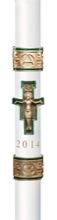 "Cross of St. Fancis" Paschal Candle