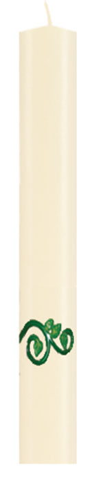 "Easter Lily" Paschal Side Candle