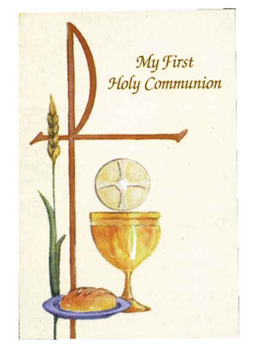 MY 1ST HOLY COMMUNION BOOKLET