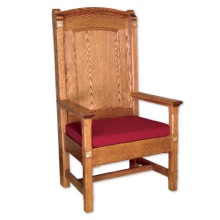 Oak Wood Celebrant Chair