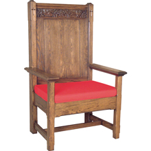 Wood Celebrant Chair