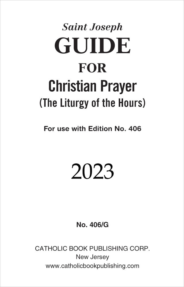 Annual Guide To Christian Prayer