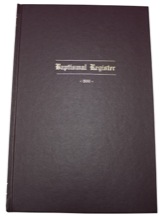 Economy Baptism Record Book