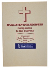 Mass Intention Register for Ecumenical Appoint Book