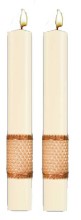 San Damiano Beeswax Paschal Side Candle