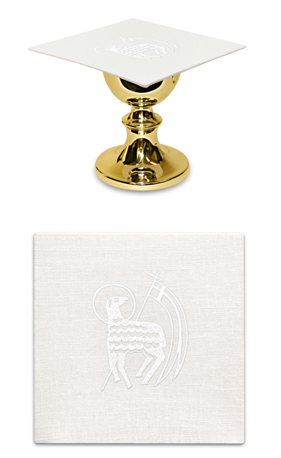 Lamb of God Motif Chalice Pall