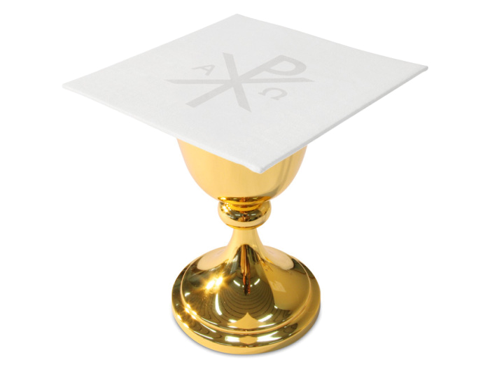 Chi-Rho Motif Chalice Pall