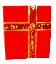 RED CEREMONIAL BINDER