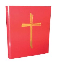 Ceremonial 3 Ring Binder - Red