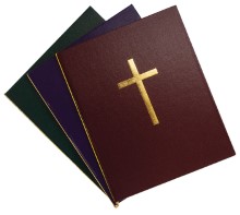 Burgundy Liturgical Pocket Folder