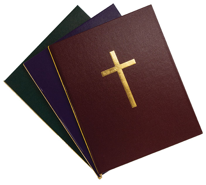 Burgundy Liturgical Pocket Folder