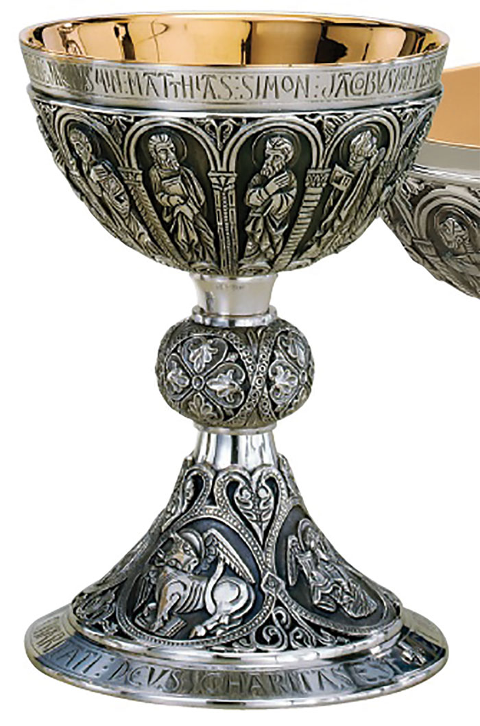 Romaneque Chalice & Scale Paten Ring