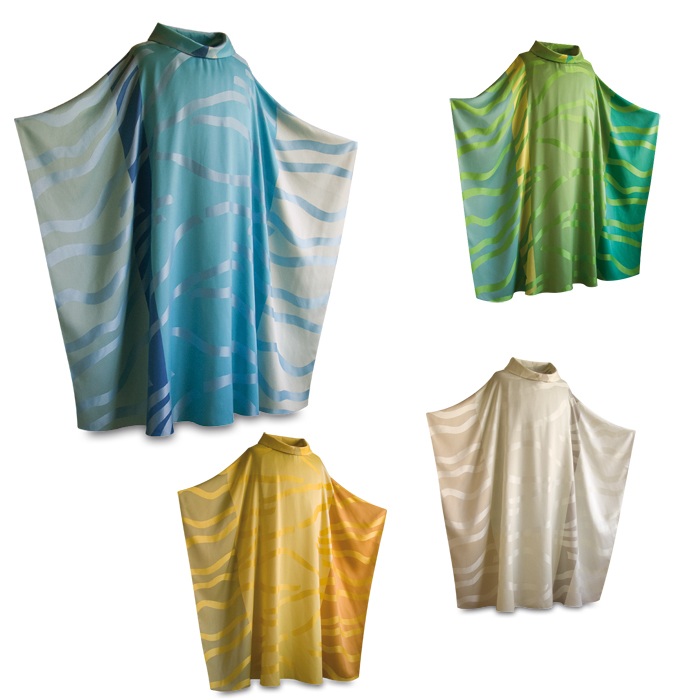 Monastic Aqua Style Chasuble