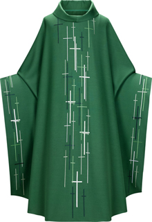 Sleeve Cross Chasuble