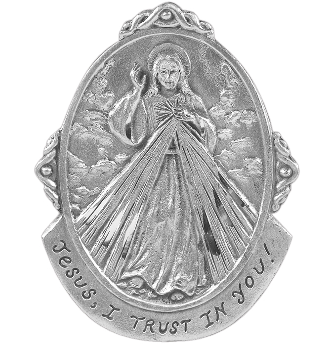 Divine Mercy Visor Clip