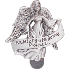 Angel of The Highway Visor Clip
