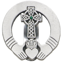 Claddagh Visor Clip