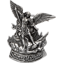 St. Michael Visor Clip