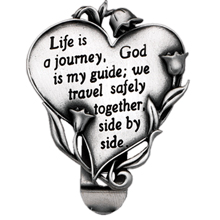 Life is a Journey Visor Clip