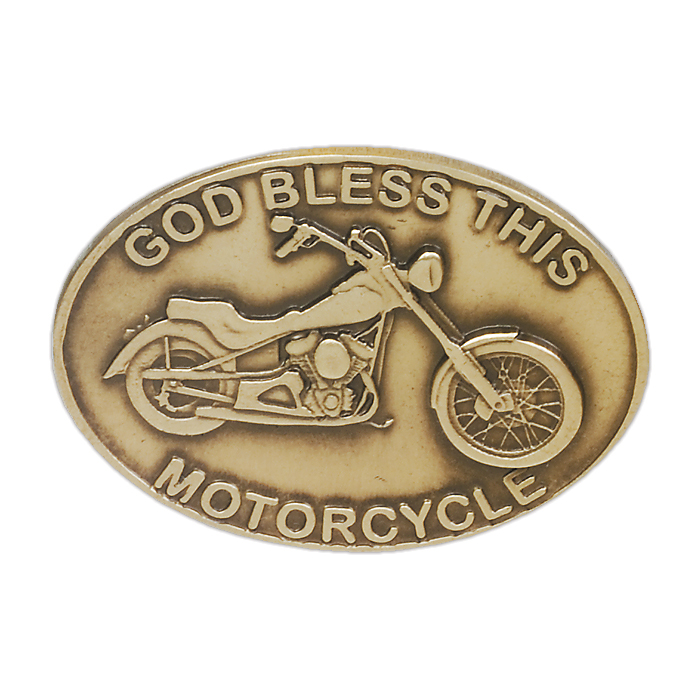 God Bless Motorcycle Clip