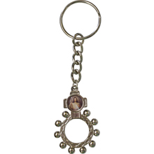 Divine Mercy Rosary Key Chain