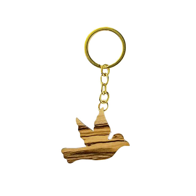 Flying Dove Keychain