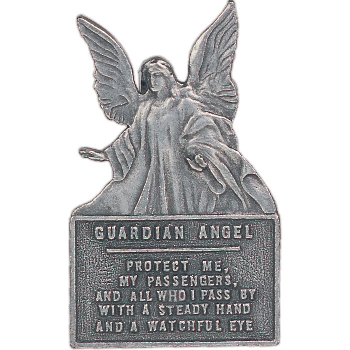 Guardian Angel of The Highway Visor Clip