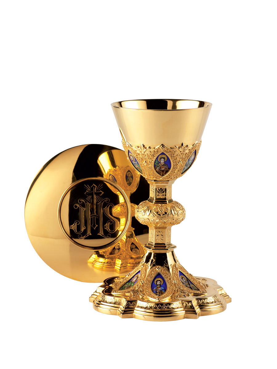 Twelve Apostles Chalice & Paten