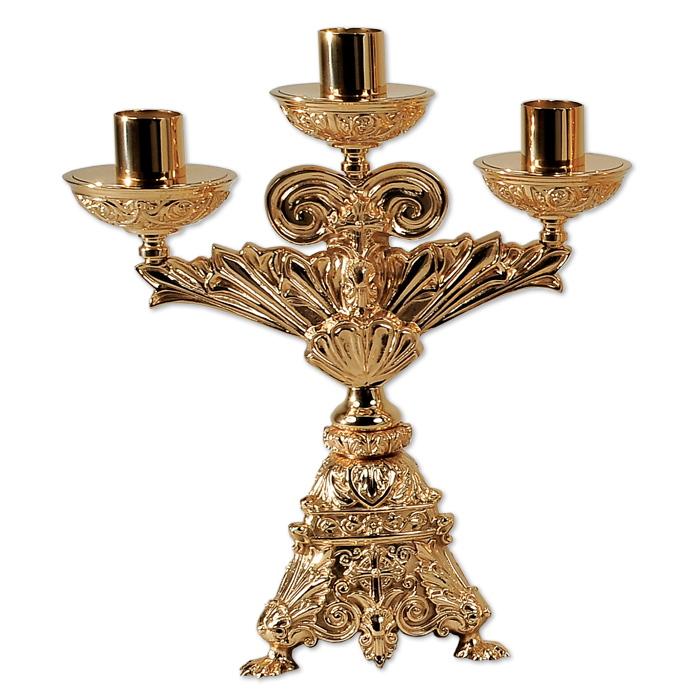 Bronze Altar Candelabra