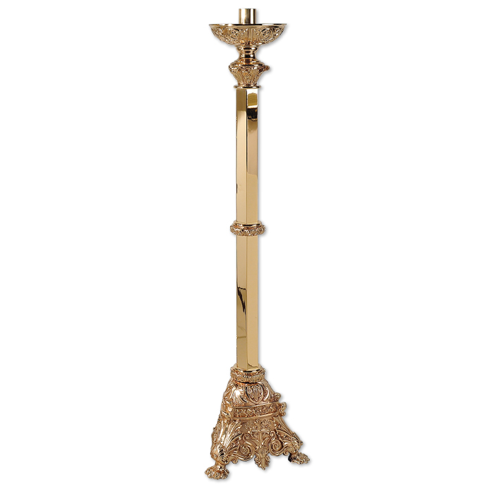 Bronze Floor Candlestick