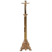 Bronze Processional Candlestick