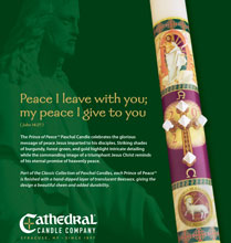 Prince of Peace Paschal Candle