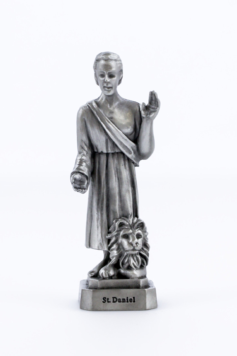 St. Daniel Pewterette Statue