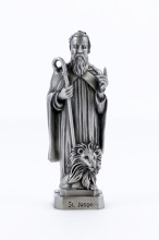 St. Jason Pewterette Statue