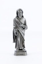 Jesus Christ Pewterette Statue