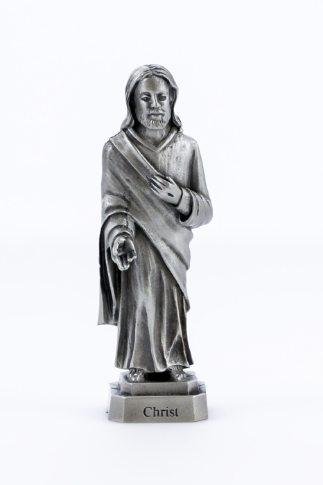 Jesus Christ Pewterette Statue