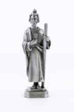St. Jude Pewterette Statue